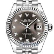 279174 ダークグレー 10Pダイヤ ジュビリーブレス