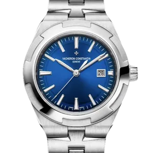 【2025年06月】ヴァシュロンコンスタンタン オーヴァーシーズ 4600V_200A-B980 ステンレススチール 34.5mm ブルー 中古美品