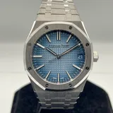 オーデマピゲ ロイヤルオーク 15510BC.OO.1320BC.02 スモークブルー ホワイトゴールド 41mm