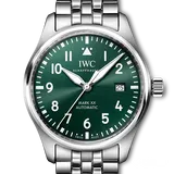 IWC パイロットウォッチ IW328206 グリーン ステンレススチール 40mm