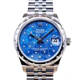 ロレックス デイトジャスト 278344RBR アズーロブルー ステンレススチール+ホワイトゴールド 31mm