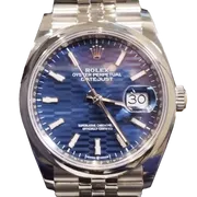 126200 ブライトブルーフルーテッドモチーフ ジュビリーブレス