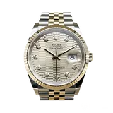 ロレックス デイトジャスト 126233 シャンパンゴールド ステンレススチール+イエローゴールド 36mm