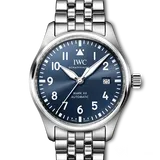 IWC パイロットウォッチ IW328204 ブルー ステンレススチール 36mm