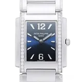 パテックフィリップ トゥエンティーフォー 4910/1200A-001 ブルー ステンレススチール 30mm
