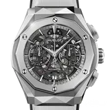 ウブロ クラシック･フュージョン 525.NX.0127.LR.JORL19 スケルトン チタニウム 45mm