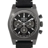 ゼニス クロノマスター 97.T384.4061/21.C822 ブラック チタン 37mm