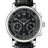 ランゲアンドゾーネ 1815 414.028 ブラック ホワイトゴールド 39.5mm