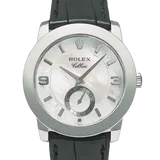 ロレックス チェリーニ 5240/6 ホワイトシェル プラチナ 35mm