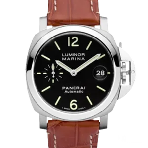 【2026年01月】パネライ ルミノール PAM00048 ステンレススチール 40mm ブラック 中古品