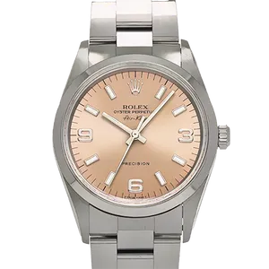 【2025年08月】ロレックス エアキング 14000 ステンレススチール 34mm ピンク 中古品