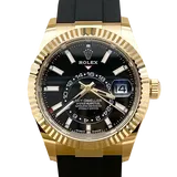 ロレックス スカイドゥエラー 336238 ブラック イエローゴールド 42mm
