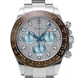 【2024年09月】ロレックス デイトナ 116506 プラチナ 40mm パヴェダイヤ 中古品