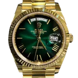 ロレックス デイデイト 228238 グリーンオンブレ イエローゴールド 40mm