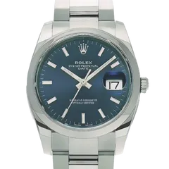 ロレックス オイスターパーペチュアル 115200 ブルー 新品