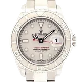 ロレックス ヨットマスター1 169622 シルバー ステンレススチール+プラチナ 29mm