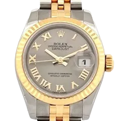ロレックス デイトジャスト 179173 グレー 新品