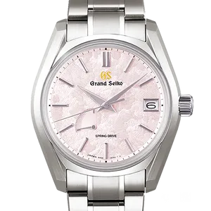 【2025年05月】グランドセイコー ヘリテージスプリングドライブ SBGA443 ブライトチタン 40mm ピンク 中古品