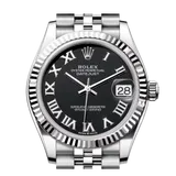 ロレックス デイトジャスト 278274 ブライトブラック ステンレススチール+ホワイトゴールド 31mm