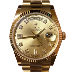 【2025年09月】ロレックス デイデイト 118238A イエローゴールド 36mm シャンパン 中古品