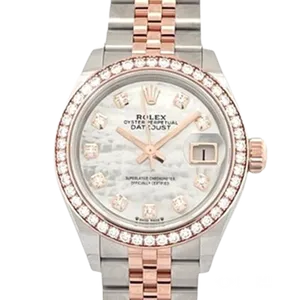 【2023年01月】ロレックス デイトジャスト 279381RBR ステンレススチール+エバーローズゴールド 28mm ホワイトシェル 未使用品