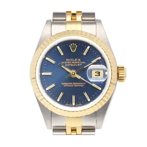 【2026年05月】ロレックス デイトジャスト 79173 ステンレススチール+イエローゴールド 26mm ブルー 中古品