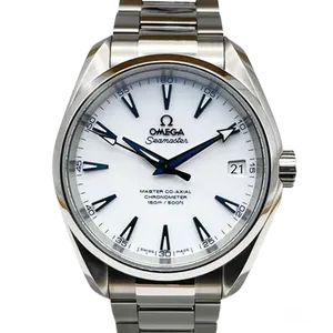 【2023年02月】オメガ シーマスター 231.90.39.21.04.001 チタン 38.5mm ホワイト 中古品