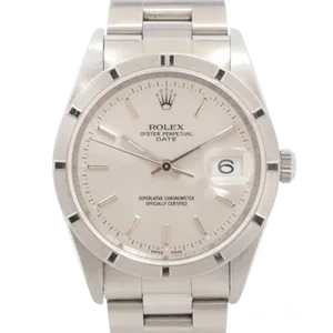 【2025年08月】ロレックス オイスターパーペチュアルA番 15210 ステンレススチール 34mm シルバー 中古美品