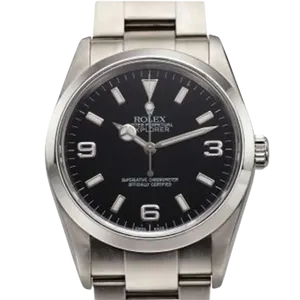 【2025年05月】ロレックス エクスプローラー1 114270 ステンレススチール 36mm ブラック 中古品