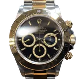 ロレックス デイトナ 16523 ブラック ステンレススチール+イエローゴールド 40mm