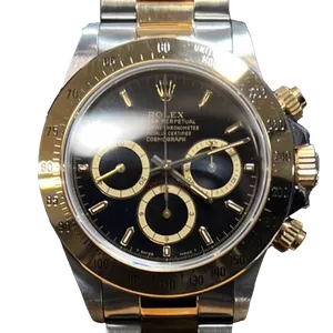 【2023年03月】ロレックス デイトナ 16523 ステンレススチール+イエローゴールド 40mm ブラック 中古品