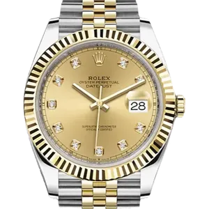 【2024年08月】ロレックス デイトジャスト 126333 ステンレススチール+イエローゴールド 41mm シャンパンゴールド 未使用品