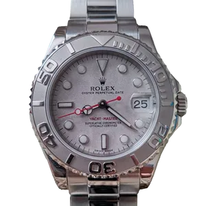 【2025年01月】ロレックス ヨットマスター1 168622 ステンレススチール 35mm シルバー 中古品