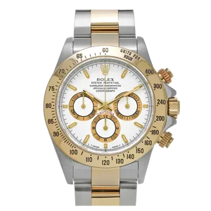 【2023年04月】ロレックス デイトナ 16523 ステンレススチール+イエローゴールド 40mm ホワイト 中古品