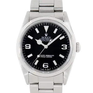 【2025年05月】ロレックス エクスプローラー1 14270 ステンレススチール 36mm ブラック 中古品