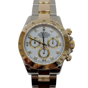 【2022年08月】ロレックス デイトナ 16523G ステンレススチール+イエローゴールド 40mm ホワイト 中古品