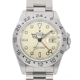 ロレックス エクスプローラー2 16570 アイボリー ステンレススチール 40mm