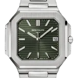 パテックフィリップ キュビタス 5821_1A-001 オリーブグリーン ステンレススチール 45mm