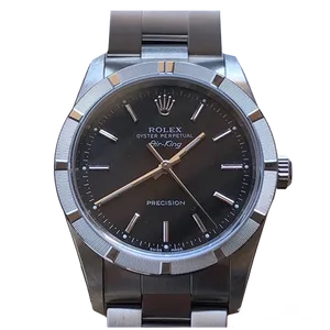 【2026年03月】ロレックス エアキング 14010M ステンレススチール 34mm ブラック 中古品