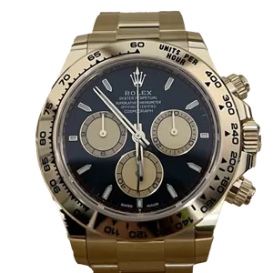 【2025年07月】ロレックス デイトナ 126508 イエローゴールド 40mm ブラック・シャンパン 新品