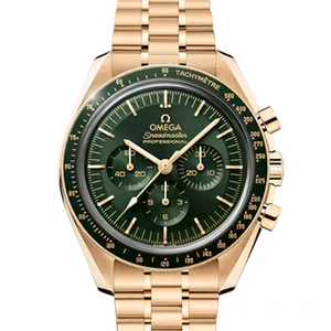 【2025年04月】オメガ スピードマスター 310.60.42.50.10.001 イエローゴールド 42m﻿m グリーン 中古品