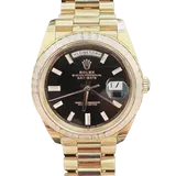 ロレックス デイデイト 228348RBR ブラック イエローゴールド 40mm