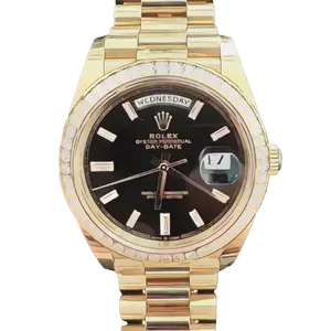 【2023年05月】ロレックス デイデイト 228348RBR イエローゴールド 40mm ブラック 