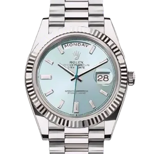 【2024年03月】ロレックス デイデイト 228236 プラチナ 40mm アイスブルー 中古品