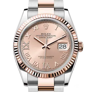 【2025年03月】ロレックス デイトジャスト 126231 ステンレススチール+イエローゴールド 36mm ロゼカラー 新品