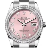ロレックス デイトジャスト 126284RBR ピンク ステンレススチール 36mm