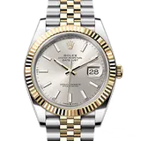 ロレックス デイトジャスト 126333 シルバー ステンレススチール+イエローゴールド 41mm