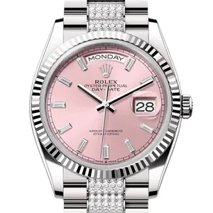【2026年06月】ロレックス デイデイト 128239 ホワイトゴールド 36mm ピンク 未使用品
