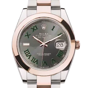 【2025年02月】ロレックス デイトジャスト 126301 ステンレススチール+エバーローズゴールド 41mm スレートローマ 未使用品