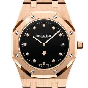 【2022年02月】オーデマピゲ ロイヤルオーク 15207OR.OO.1240OR.01 ピンクゴールド 39mm ブラック 未使用品